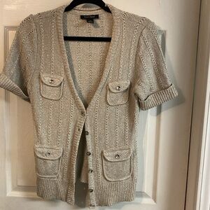 White black house market sweater